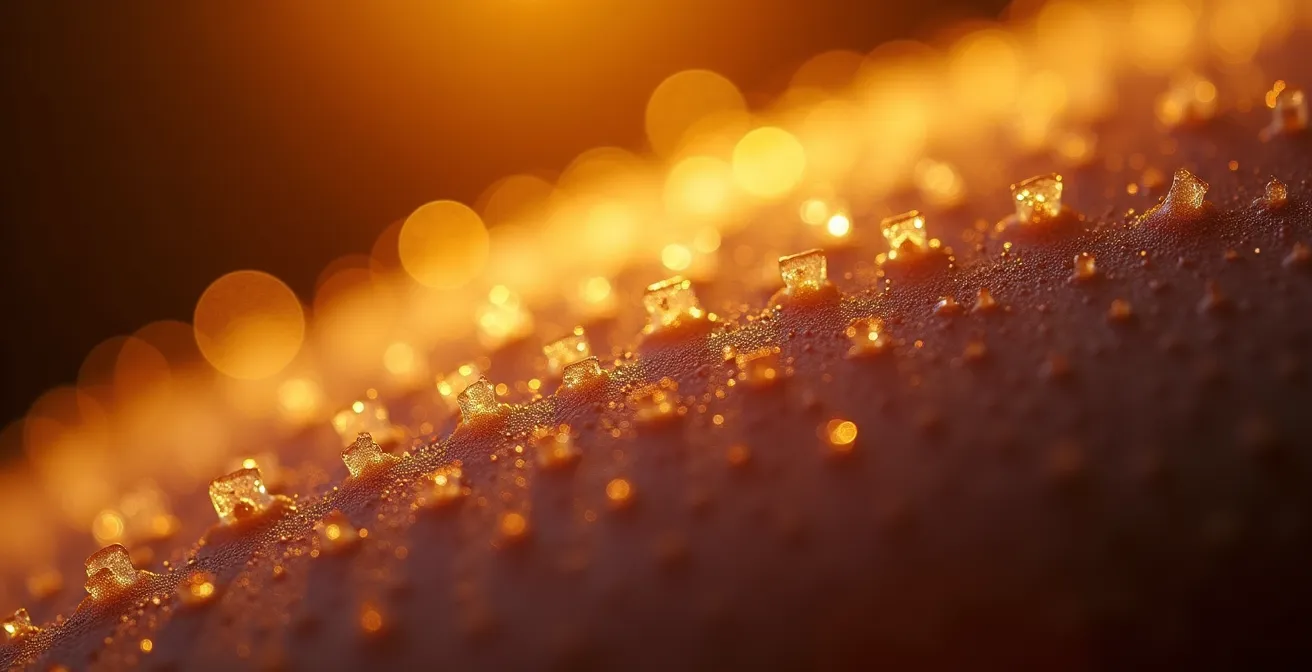 Makroaufnahme von neuronalen Verbindungen die beim Musikhören aktiviert werden